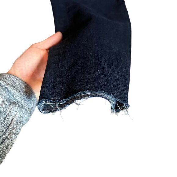 NWT! Loft dark wash belted jeans. Size 2P - Picture 7 of 9